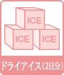 ドライアイス(2日分)